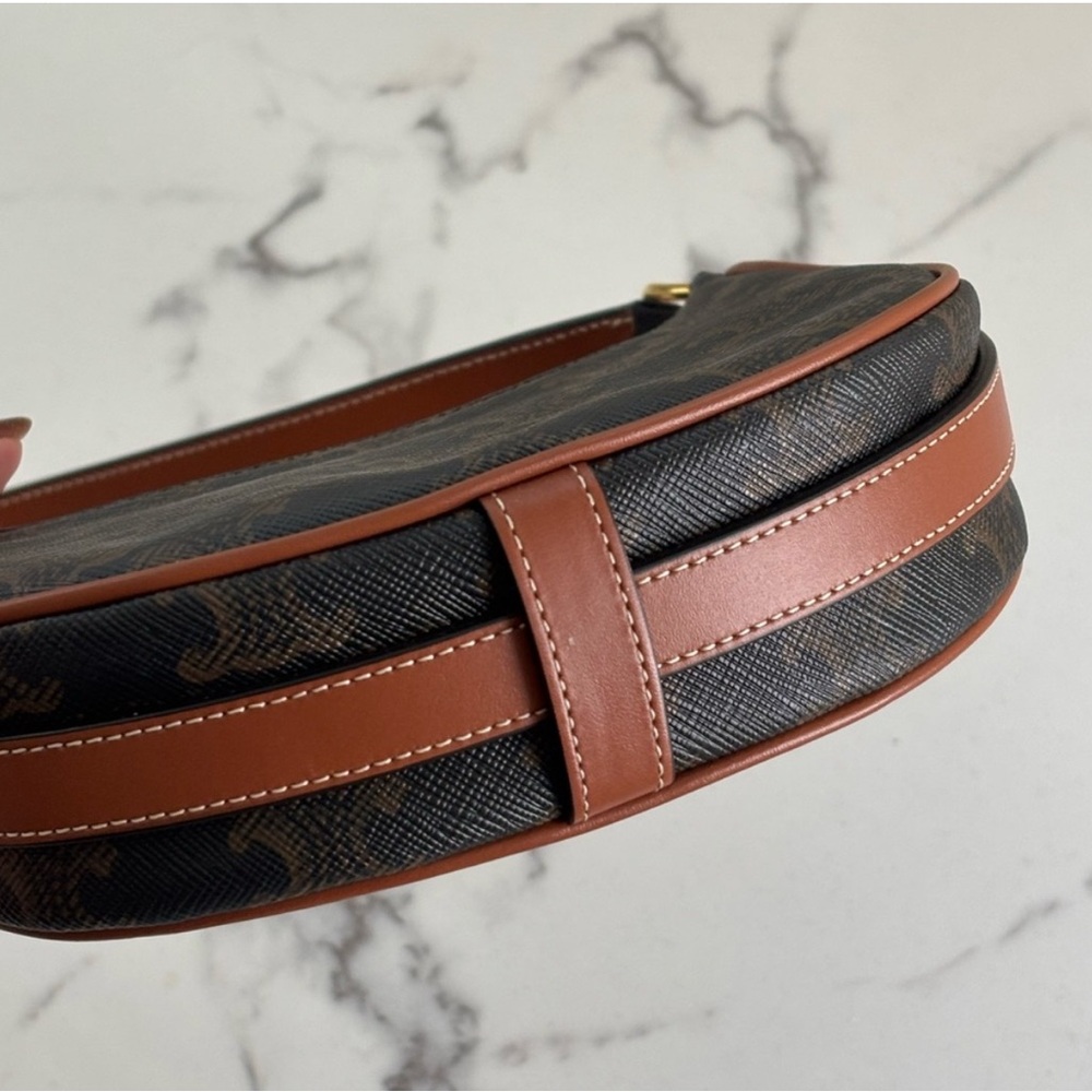 Celine Ava Triomphe Canvas Mini Bag - Picture 5 of 7